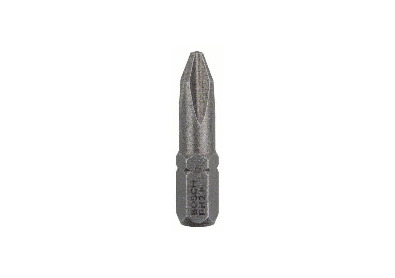 3 Embouts de vissage qualité extra-dure PH2 emmanchement hexagonal 25mm - 2607001511 - Bosch