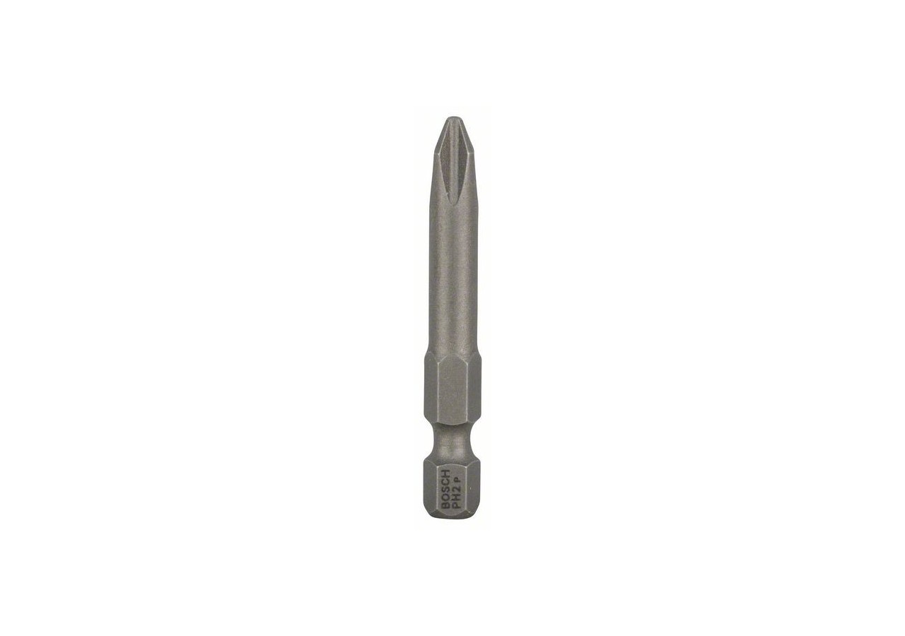 3 Embouts de vissage qualité extra-dure PH2 emmanchement hexagonal 49mm - 2607001528 - Bosch