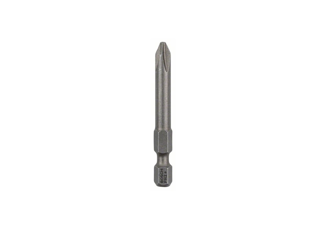 25 Embouts de vissage qualité extra-dure PH2 emmanchement hexagonal 49mm - 2607002503 - Bosch