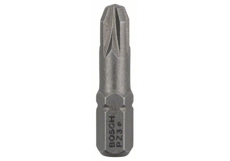 10 Embouts de vissage qualité extra-dure PZ3 emmanchement hexagonal 25mm - 2607001563 - Bosch