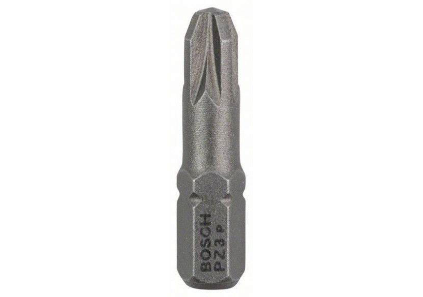 10 Embouts de vissage qualité extra-dure PZ3 emmanchement hexagonal 25mm - 2607001563 - Bosch 10 Embouts de vissage qualité extra-dure PZ3 emmanchement hexagonal 25mm - 2607001563 - Bosch