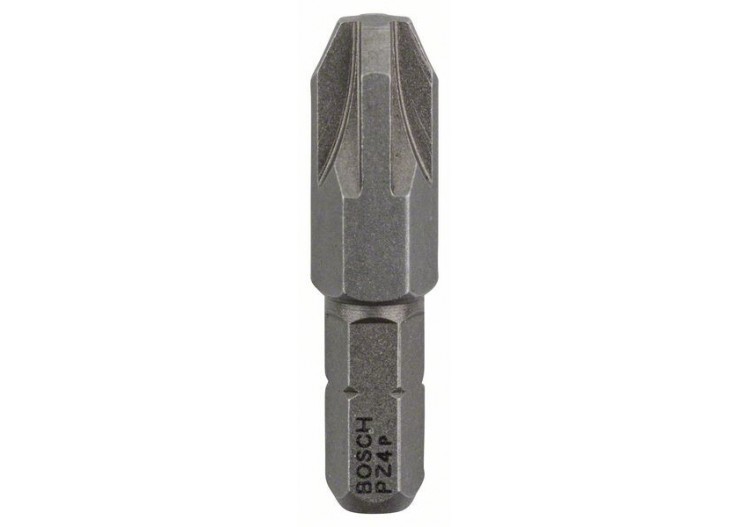 25 Embouts de vissage qualité extra-dure PZ4 emmanchement hexagonal 25mm - 2607001567 - Bosch
