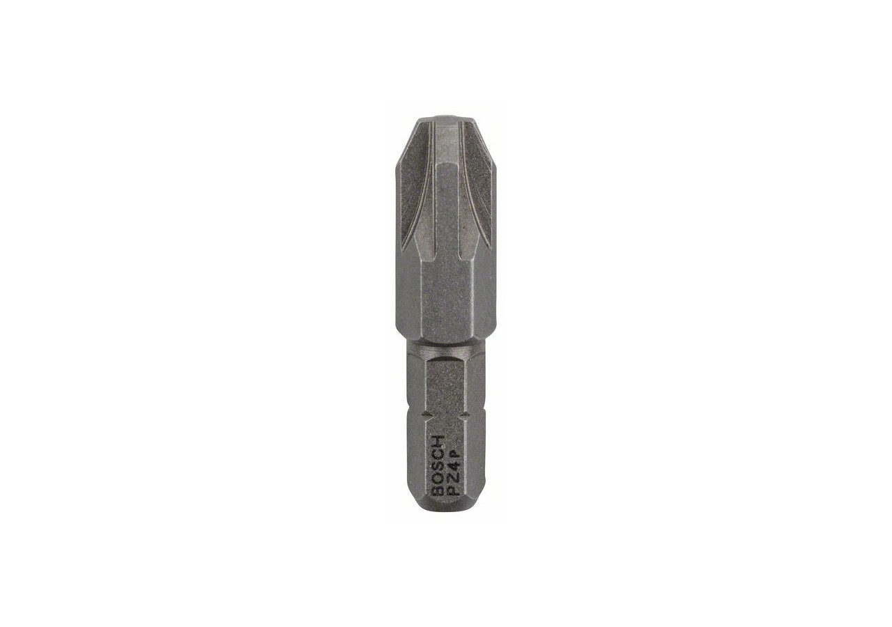 25 Embouts de vissage qualité extra-dure PZ4 emmanchement hexagonal 25mm - 2607001567 - Bosch