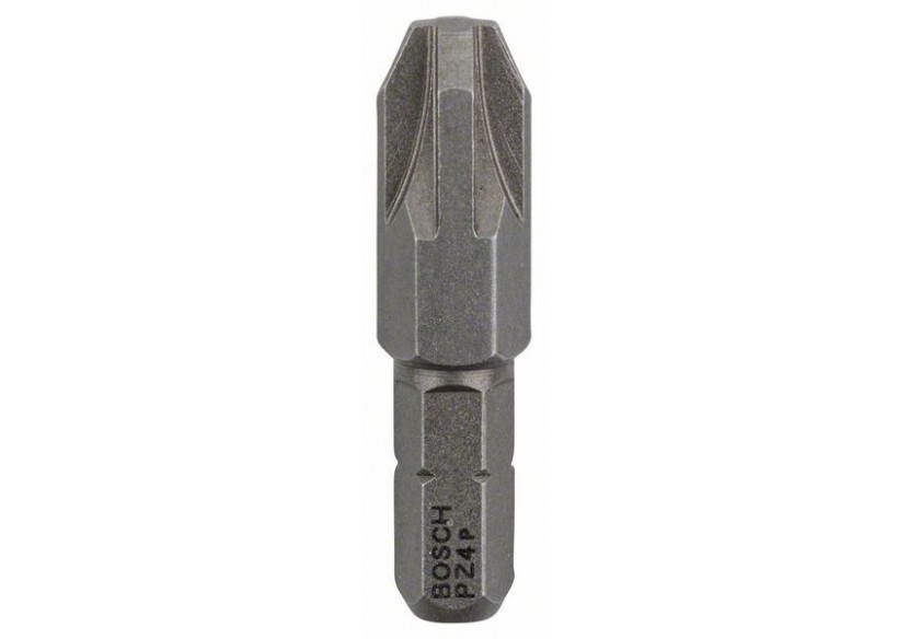 25 Embouts de vissage qualité extra-dure PZ4 emmanchement hexagonal 25mm - 2607001567 - Bosch