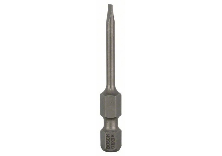 3 Embouts de vissage qualité extra-dure S emmanchement hexagonal 0,5x3 49mm - 2607001473 - Bosch