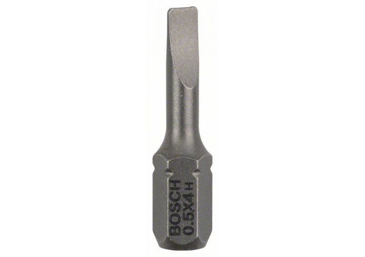 3 Embouts de vissage qualité extra-dure S emmanchement hexagonal 0,5x4 25mm - 2607001457 - Bosch