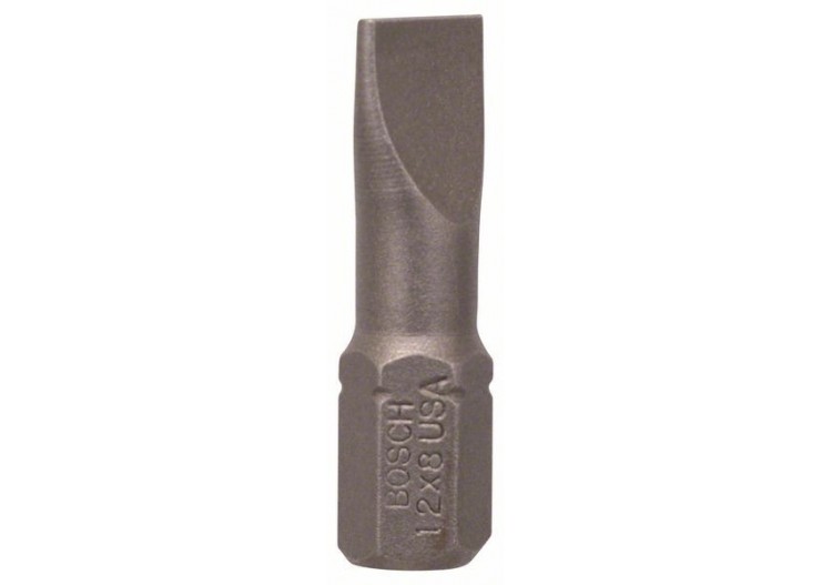 10 Embouts de vissage qualité extra-dure S emmanchement hexagonal 1,2x8 25mm - 2607001469 - Bosch