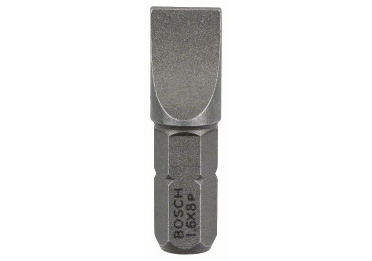 3 Embouts de vissage qualité extra-dure S emmanchement hexagonal 1,6x8 25mm - 2607001471 - Bosch