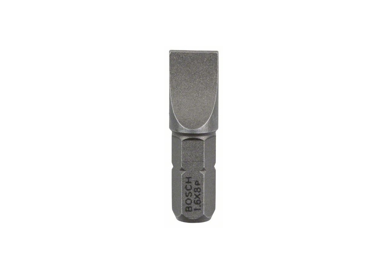 3 Embouts de vissage qualité extra-dure S emmanchement hexagonal 1,6x8 25mm - 2607001471 - Bosch