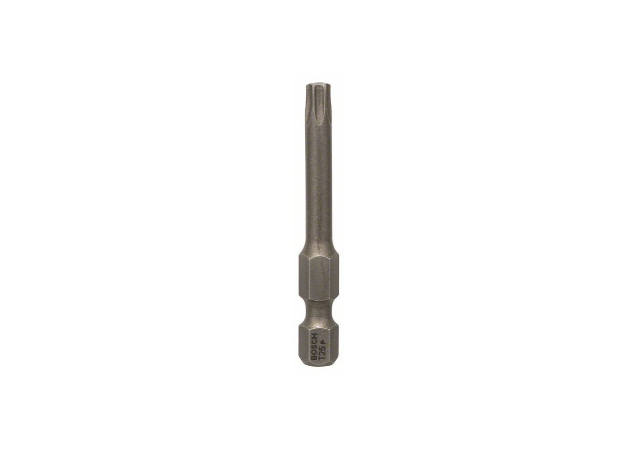 1 Embout de vissage qualité extra-dure T25 emmanchement hexagonal 49mm - 2607001638 - Bosch