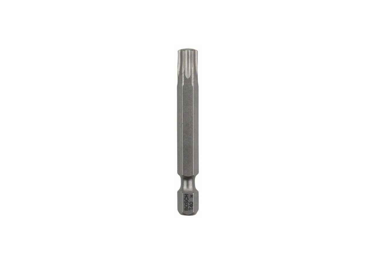 25 Embouts de vissage qualité extra-dure T40 emmanchement hexagonal 49mm - 2607002515 - Bosch