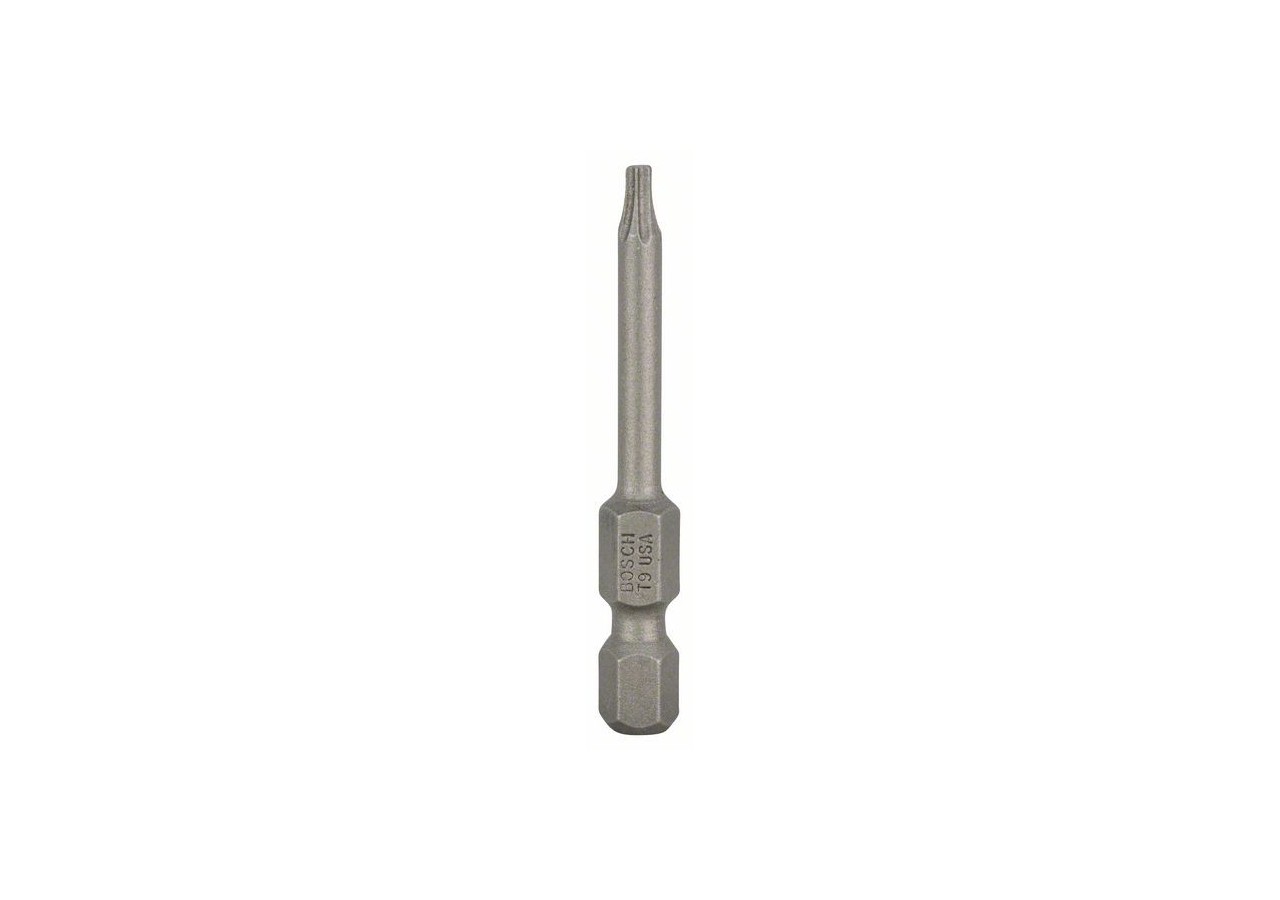 1 Embout de vissage qualité extra-dure T9 emmanchement hexagonal 49mm - 2607001630 - Bosch