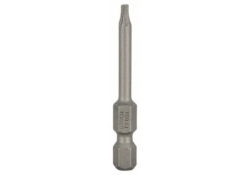 1 Embout de vissage qualité extra-dure T9 emmanchement hexagonal 49mm - 2607001630 - Bosch