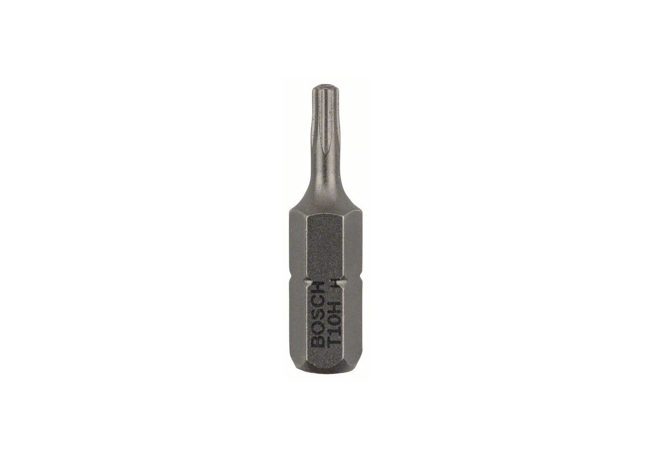 2 Embouts de vissage qualité extra-dure T10H emmanchement hexagonal 25mm - 2608522009 - Bosch