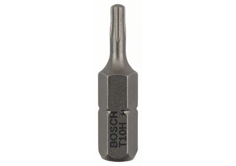 2 Embouts de vissage qualité extra-dure T10H emmanchement hexagonal 25mm - 2608522009 - Bosch
