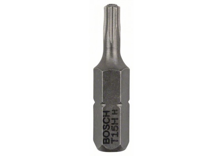 2 Embouts de vissage qualité extra-dure T15H emmanchement hexagonal 25mm - 2608522010 - Bosch