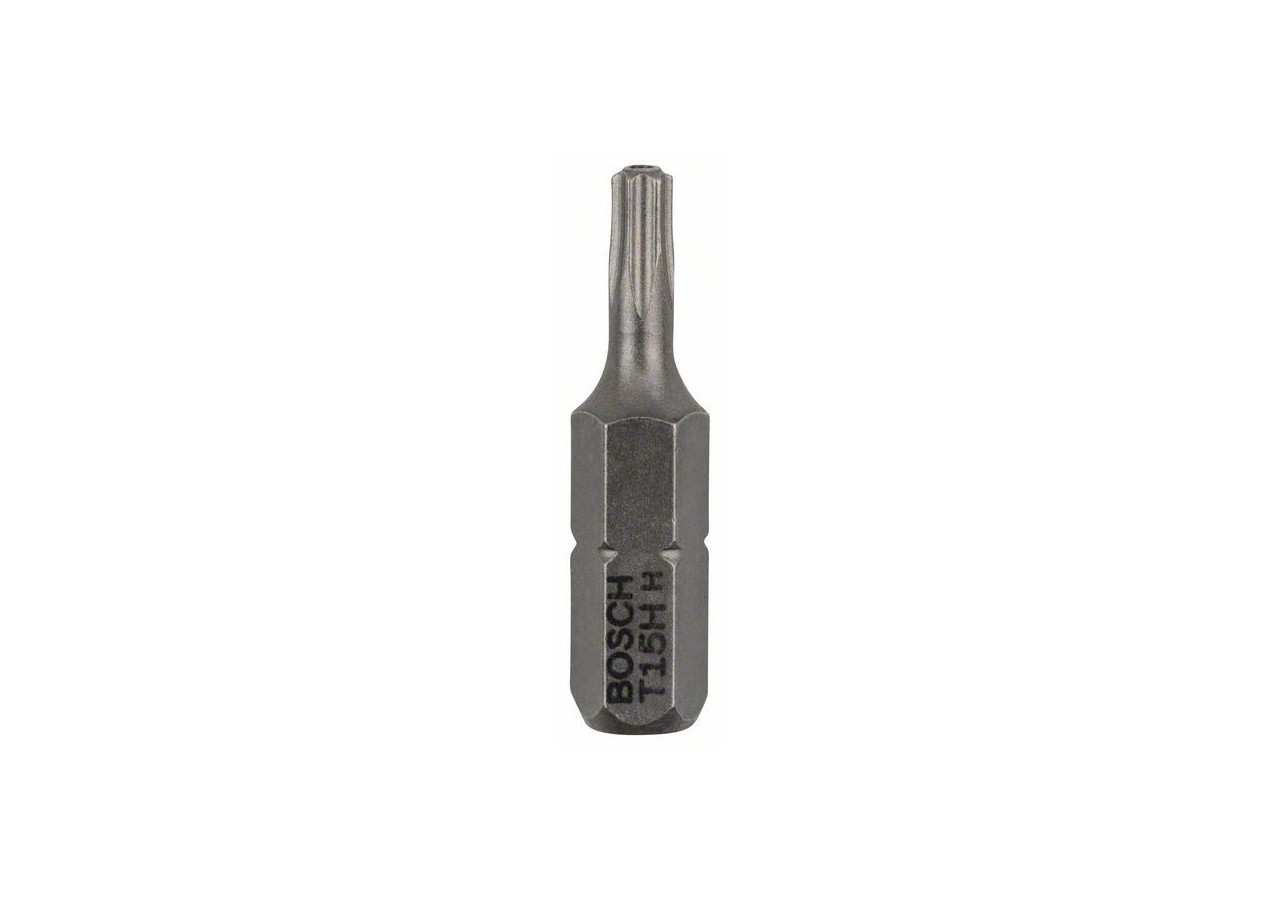 2 Embouts de vissage qualité extra-dure T15H emmanchement hexagonal 25mm - 2608522010 - Bosch