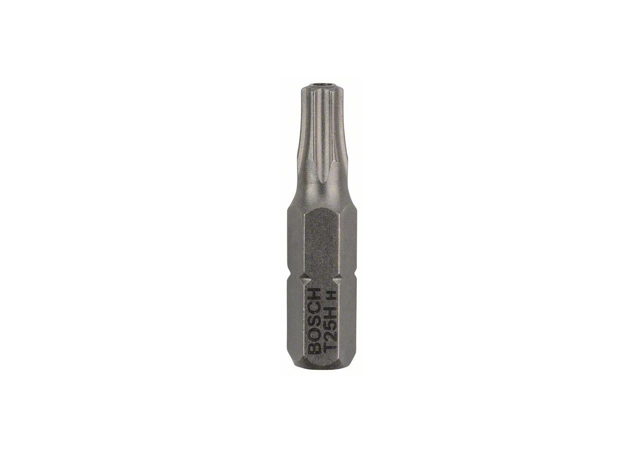 2 Embouts de vissage qualité extra-dure T25H emmanchement hexagonal 25mm - 2608522012 - Bosch