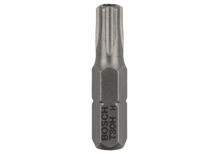 2 Embouts de vissage qualité extra-dure T30H emmanchement hexagonal 25mm - 2608522014 - Bosch