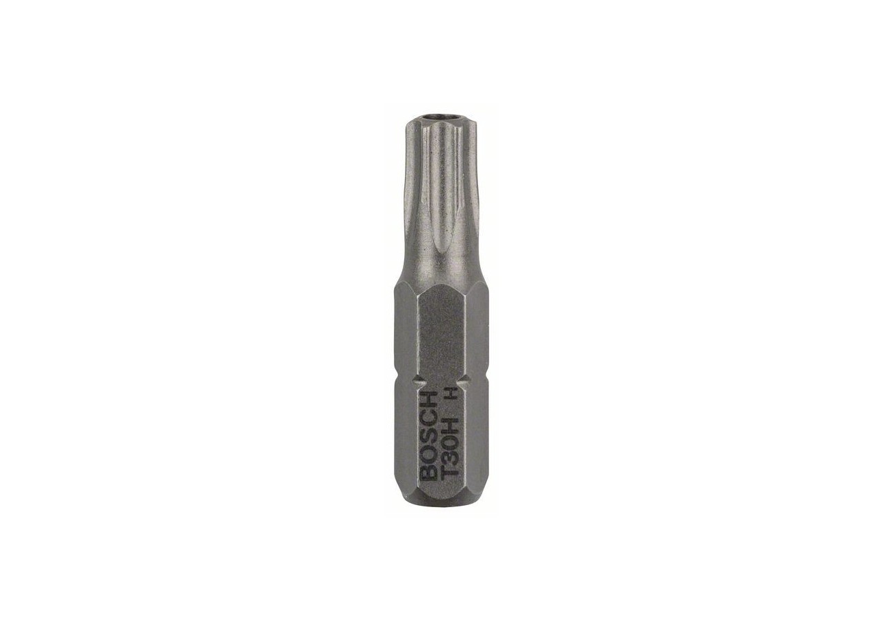 2 Embouts de vissage qualité extra-dure T30H emmanchement hexagonal 25mm - 2608522014 - Bosch