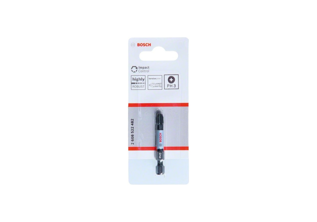 Embout IMPACT PH3 50mm - 2608522482 - Bosch