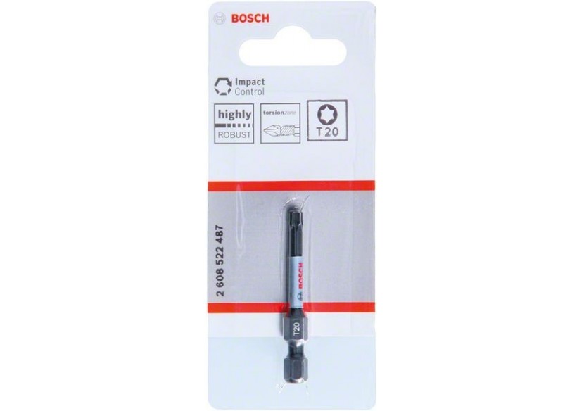 Embout IMPACT T20 50mm - 2608522487 - Bosch Embout IMPACT T20 50mm - 2608522487 - Bosch
