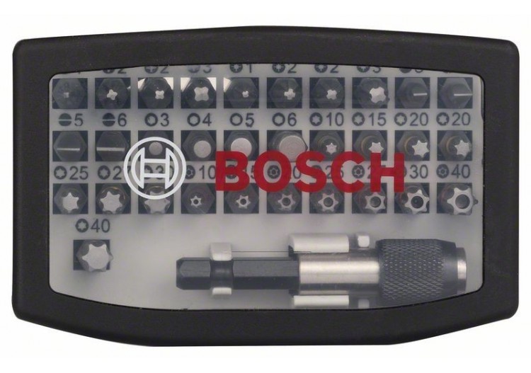 Embouts de vissage, coffret de 32 pièces - 2607017319 - Bosch