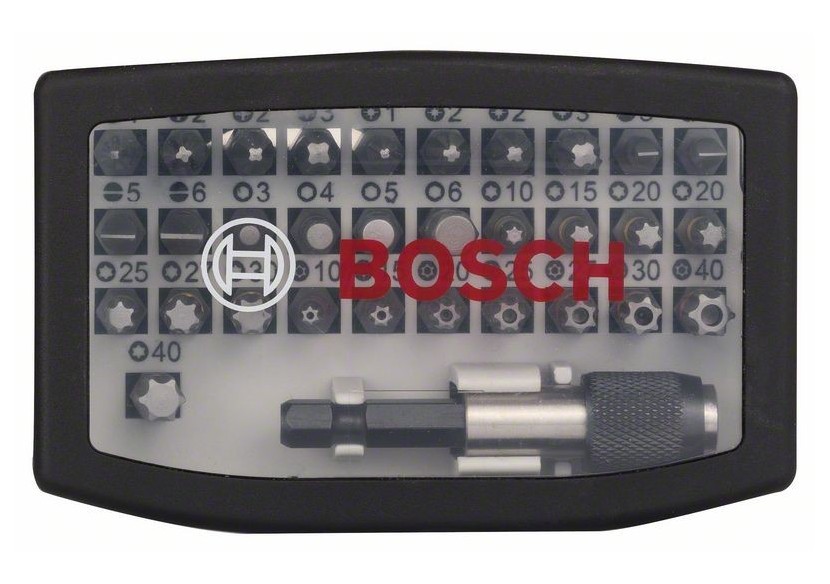 Embouts de vissage, coffret de 32 pièces - 2607017319 - Bosch Embouts de vissage, coffret de 32 pièces - 2607017319 - Bosch