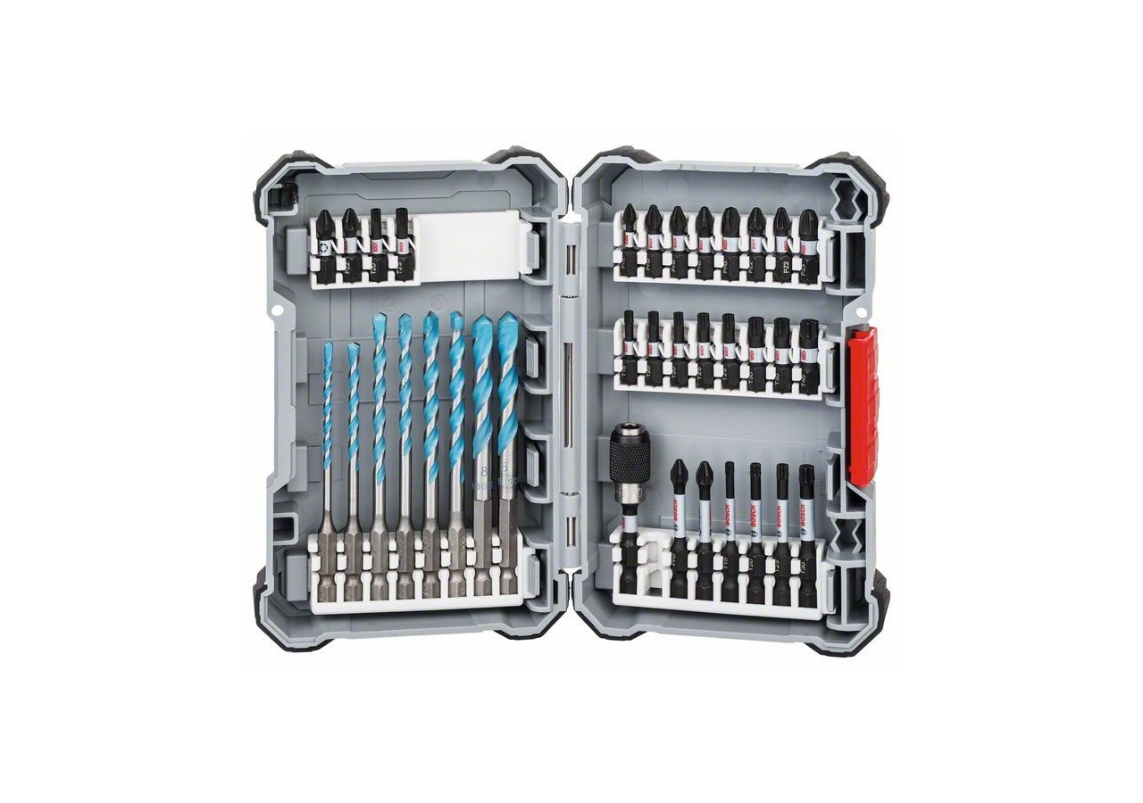 Embouts de vissages Impact Control MultiConstruction, set de 35 pièces  Set de 35 - 2608577147 - Bosch