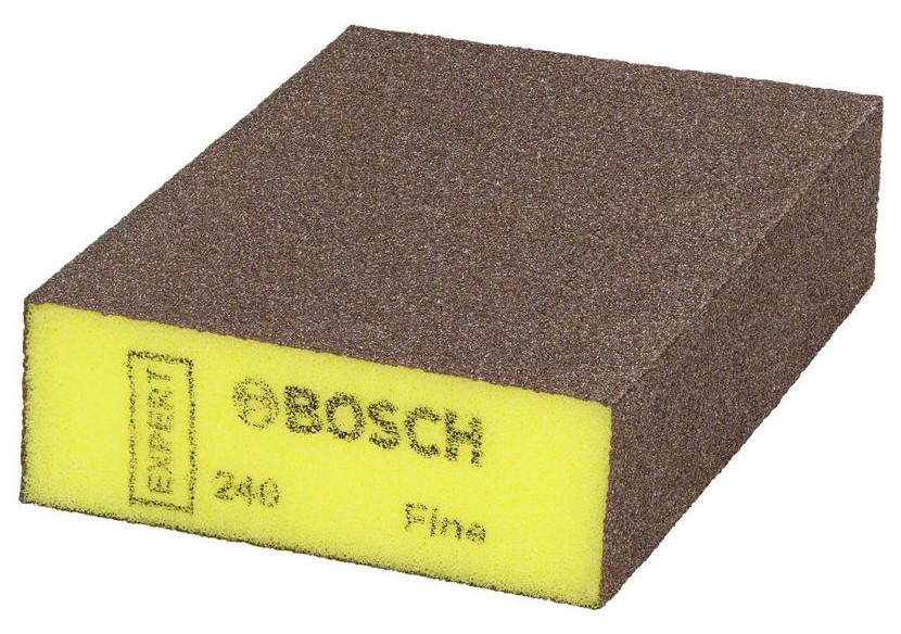 Eponge de ponçage en mousse Expert Standard S471 69 x 97 x 26 mm, Fin - 2608901170 - Bosch