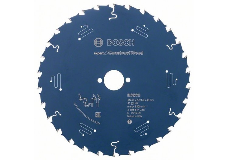 EX CW H 230x30-30 230 x 30 x 2,5 mm, 30 - 2608644338 - Bosch