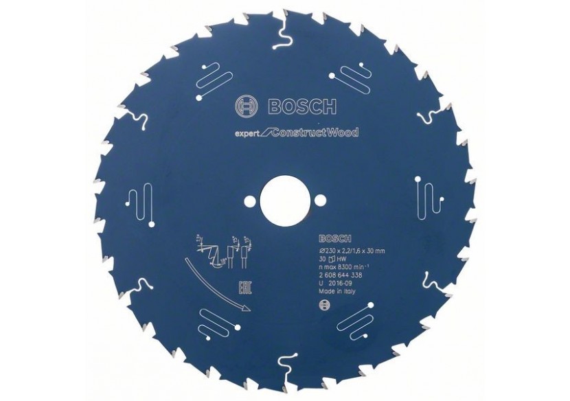 EX CW H 230x30-30 230 x 30 x 2,5 mm, 30 - 2608644338 - Bosch EX CW H 230x30-30 230 x 30 x 2,5 mm, 30 - 2608644338 - Bosch