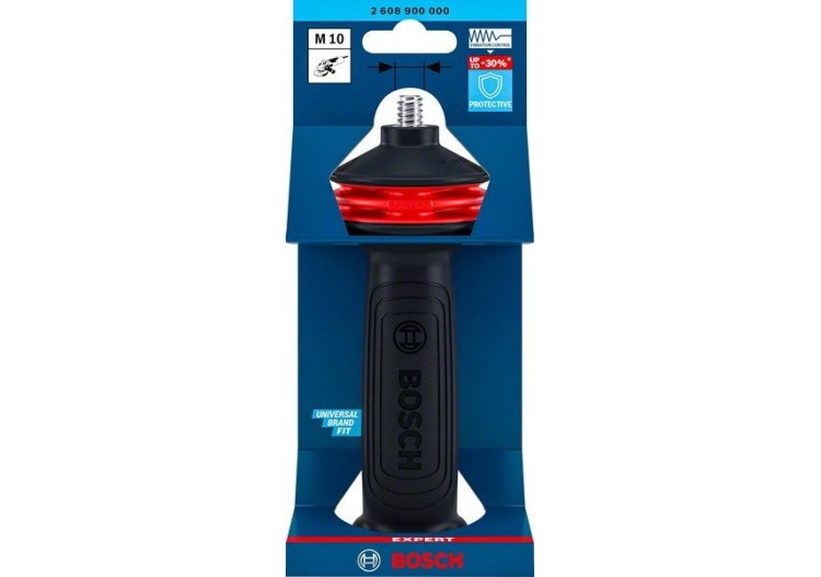 Expert Handle poignée pour meuleuse angulaire Vibration Control M10 169 x 69 mm - 2608900000 - Bosch