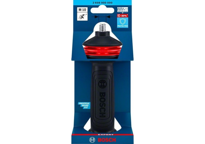 Expert Handle poignée pour meuleuse angulaire Vibration Control M10 169 x 69 mm - 2608900000 - Bosch