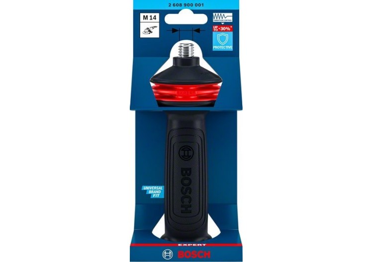 Expert Handle poignée pour meuleuse angulaire Vibration Control M14 169 x 69 mm - 2608900001 - Bosch