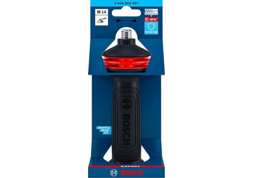 Expert Handle poignée pour meuleuse angulaire Vibration Control M14 169 x 69 mm - 2608900001 - Bosch