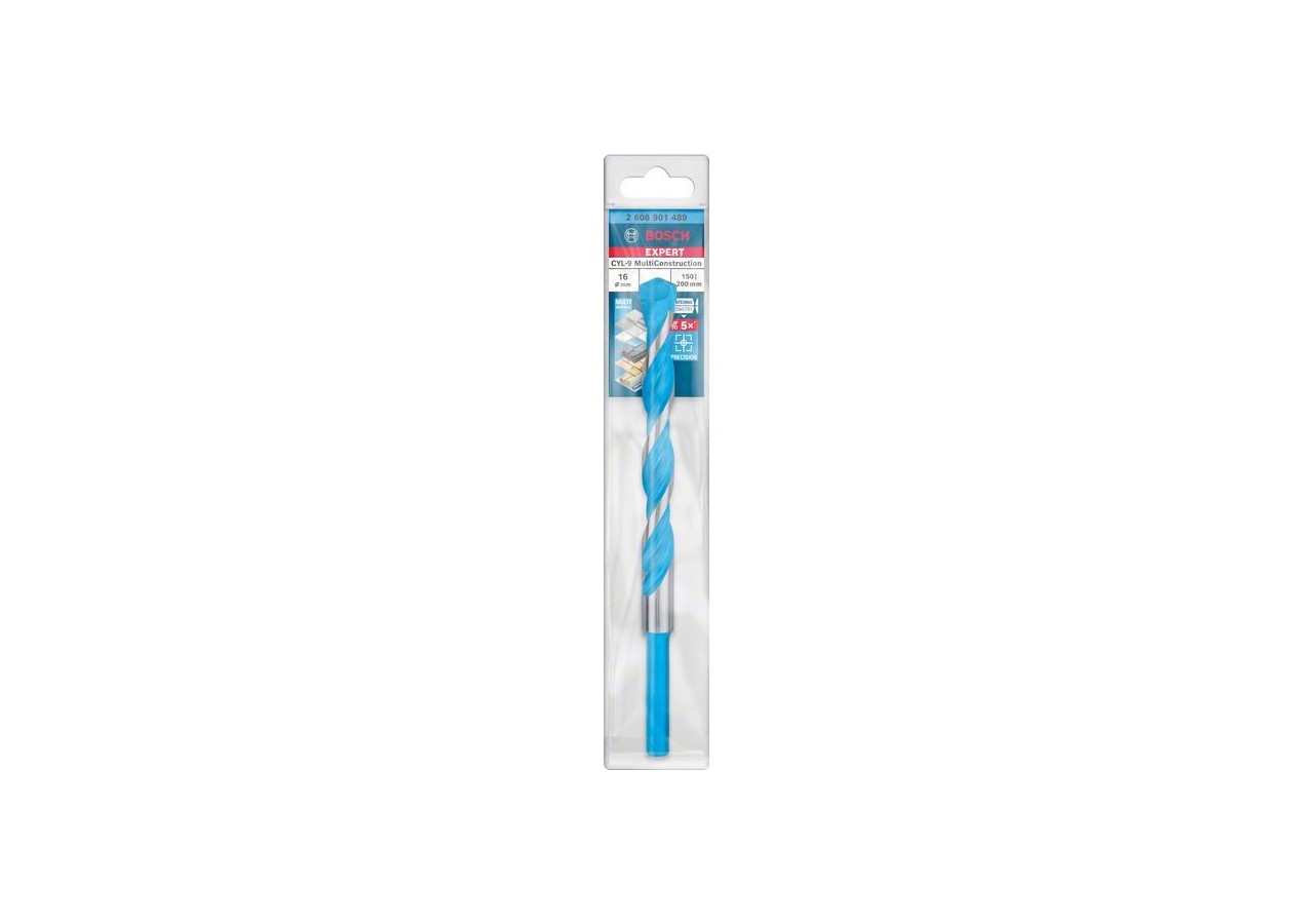 Expert MultiConstruction CYL-9 Drill Bit 16 x 150 x 200 mm, d 16 mm - 2608901489 - Bosch