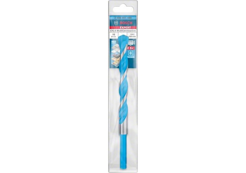 Expert MultiConstruction CYL-9 Drill Bit 16 x 150 x 200 mm, d 16 mm - 2608901489 - Bosch Expert MultiConstruction CYL-9 Drill Bit 16 x 150 x 200 mm, d 16 mm - 2608901489 - Bosch