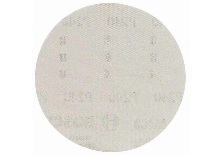 Feuille abrasive 115 mm, 240 Pack de 5 - 2608621141 - Bosch