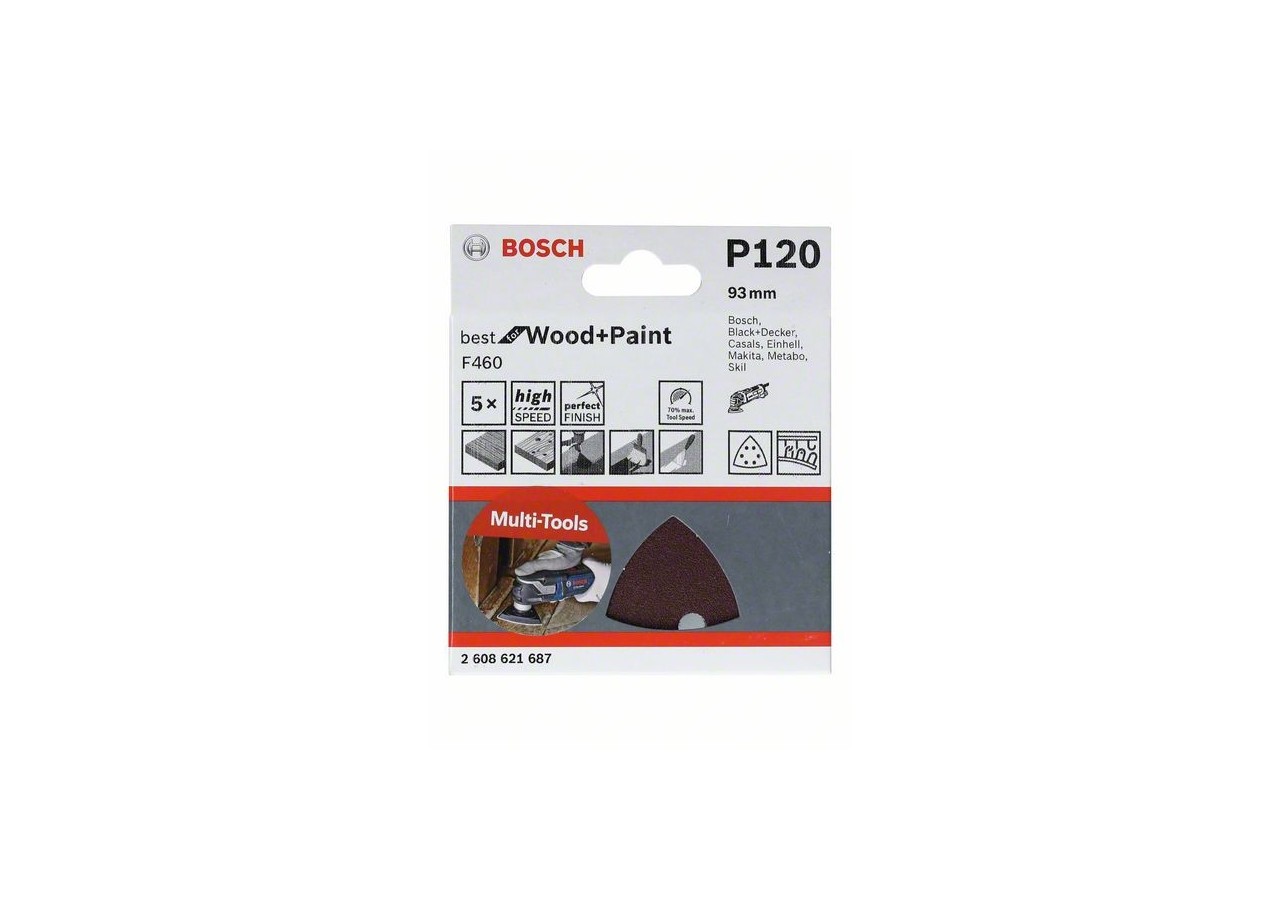 5 ABR DELTA 93MM G180 BFW - 2608621688 - Bosch