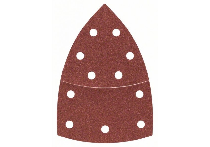 Feuilles abrasives pour ponceuse multi, set de 10 pièces G : 120 - 2609256A64 - Bosch Feuilles abrasives pour ponceuse multi, set de 10 pièces G : 120 - 2609256A64 - Bosch