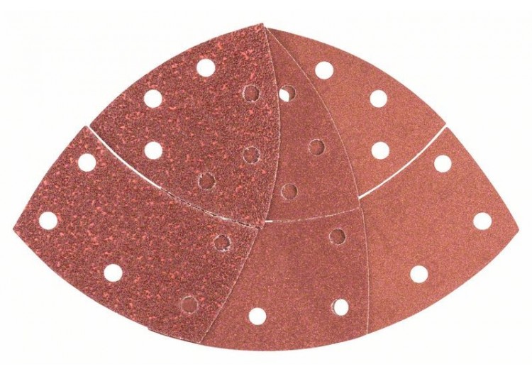 Feuilles abrasives pour ponceuse multi, set de 10 pièces G : 40, 120, 180 - 2609256A67 - Bosch