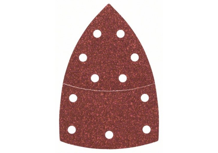 Feuilles abrasives pour ponceuse multi, set de 10 pièces G : 60 - 2609256A62 - Bosch