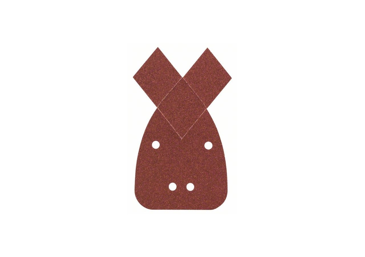 Feuilles abrasives pour ponceuse multi, set de 5 pièces G : 120 - 2609256A70 - Bosch