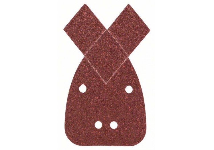 Feuilles abrasives pour ponceuse multi, set de 5 pièces G : 40 - 2609256A68 - Bosch