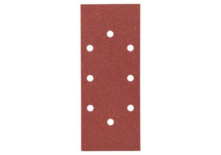 Feuilles abrasives pour ponceuse vibrante, set de 10 pièces G : 120 - 2609256B04 - Bosch