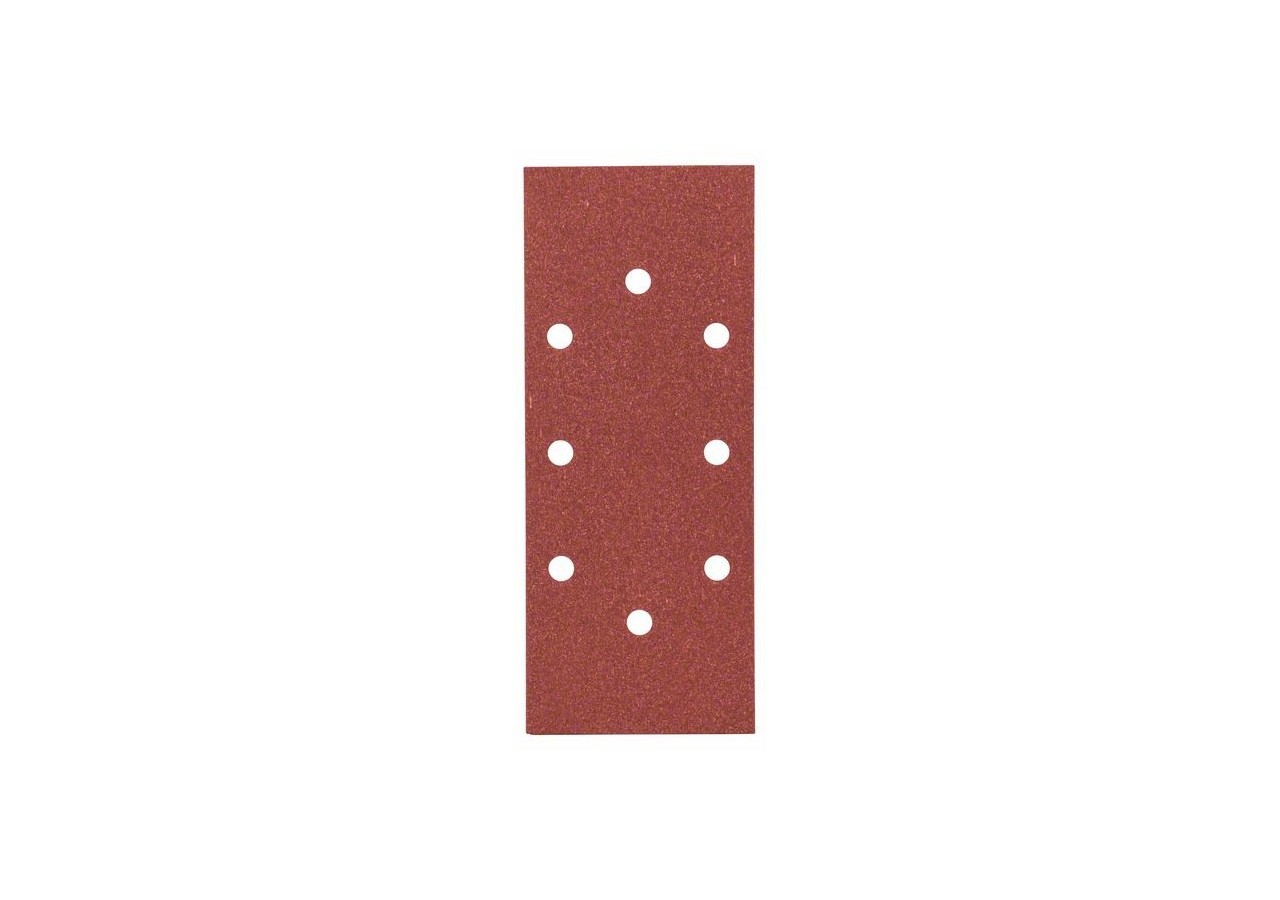 Feuilles abrasives pour ponceuse vibrante, set de 10 pièces G : 120 - 2609256B04 - Bosch