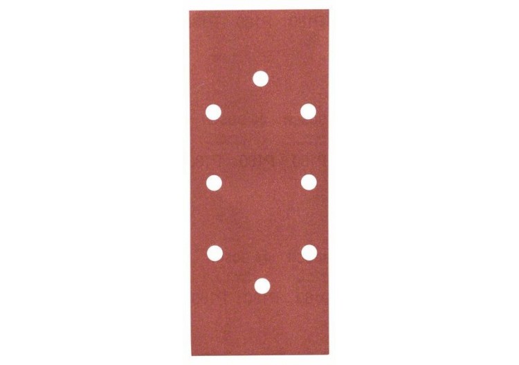 Feuilles abrasives pour ponceuse vibrante, set de 10 pièces G : 180 - 2609256B05 - Bosch