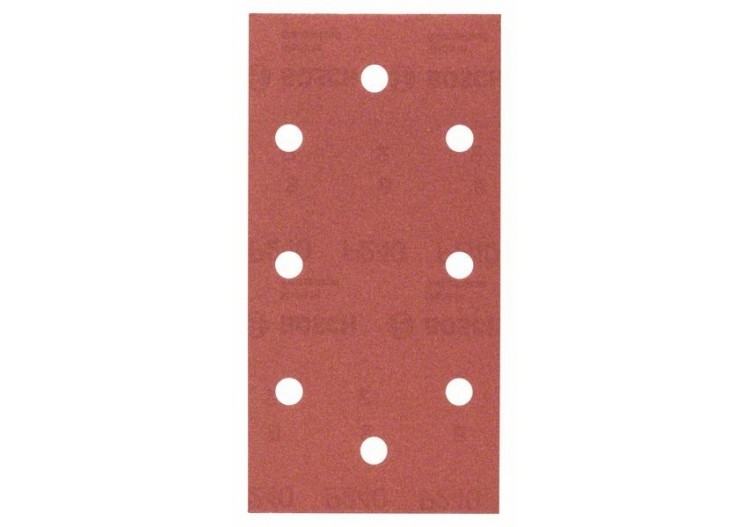 Feuilles abrasives pour ponceuse vibrante, set de 10 pièces G : 240 - 2609256A92 - Bosch