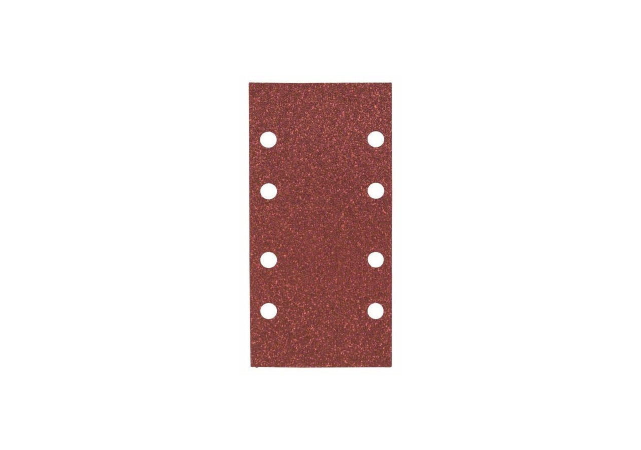 Feuilles abrasives pour ponceuse vibrante, set de 10 pièces G : 60 - 2609256A81 - Bosch